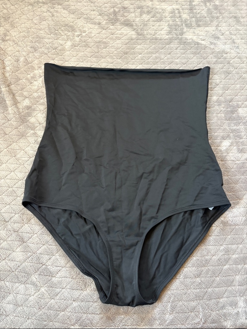 aerie High-Waist Black Bikini Bottom